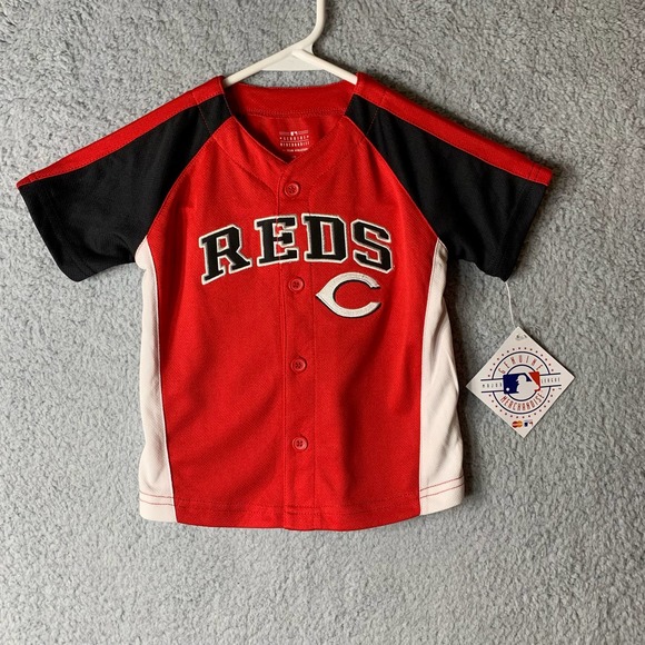 MLB Shirts & Tops Cincinnati Reds Jersey Kids Toddler 2t Red
